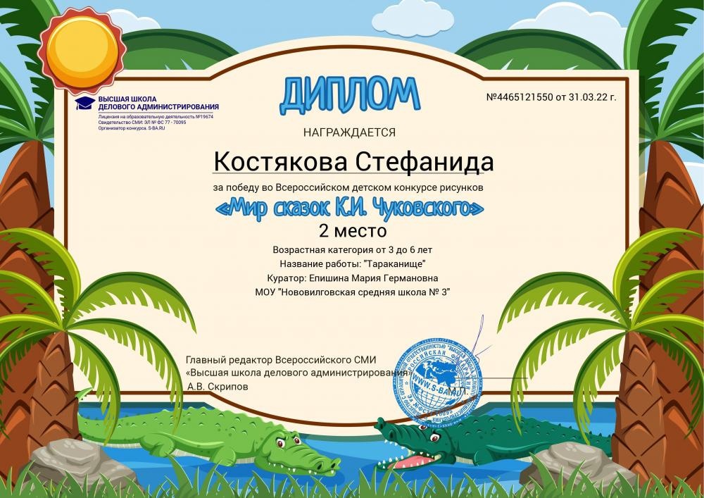 "Мир сказок К.И. Чуковского"
